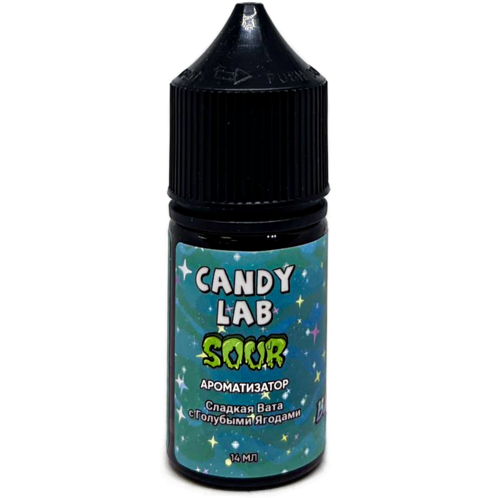 Аромамикс CandyLab Sour Blue Cotton Razz