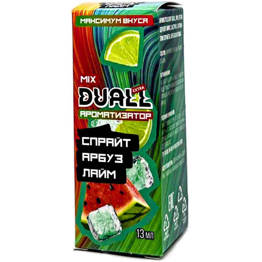 Аромамикс Duall Mix Спрайт Арбуз Лайм