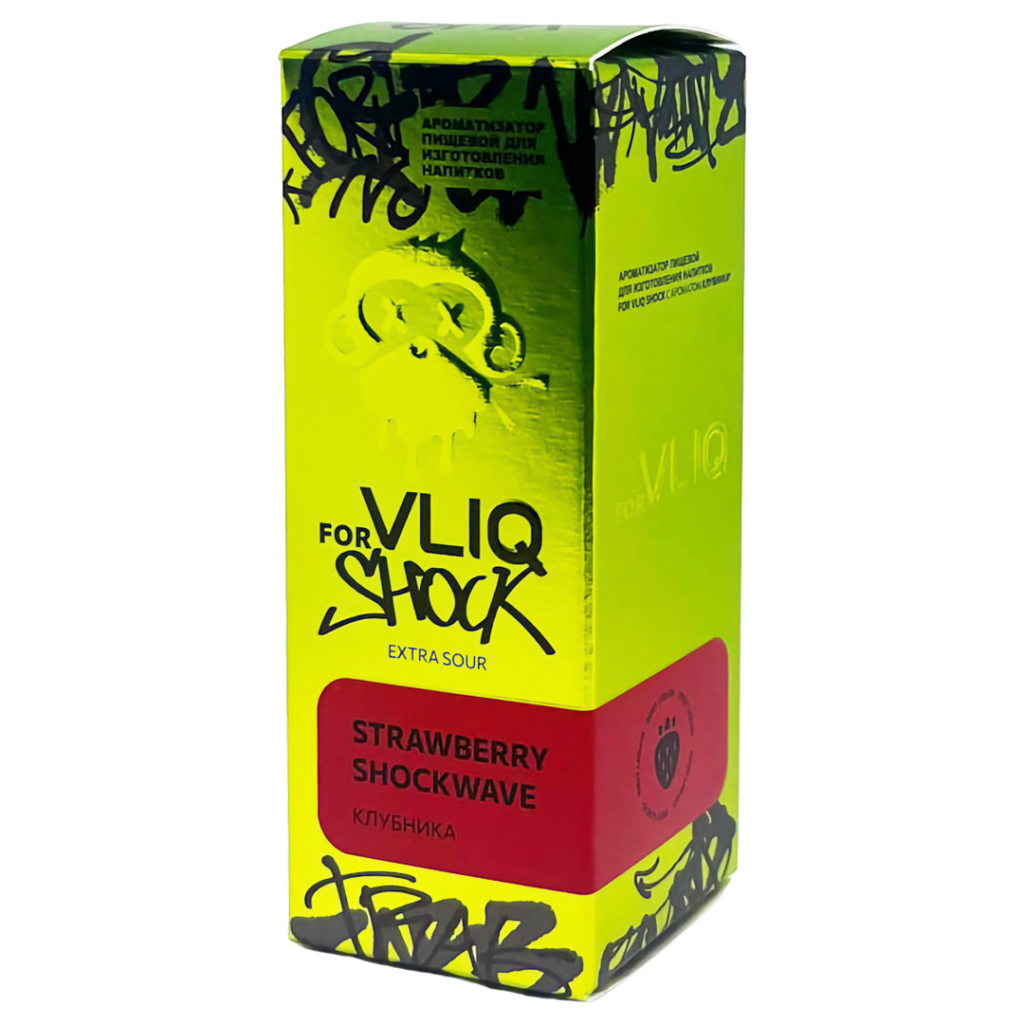 Аромамикс VLIQ Shok Strawberry Shockwave