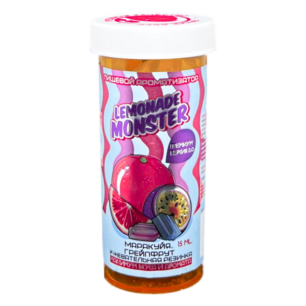 Аромамикс Lemonade Monster 2.0 Passionfruit Grapefruit Bubblegum