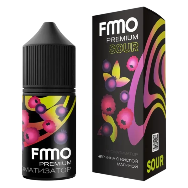 Аромамикс Fummo Aqua Sour Черника с Кислой Малиной