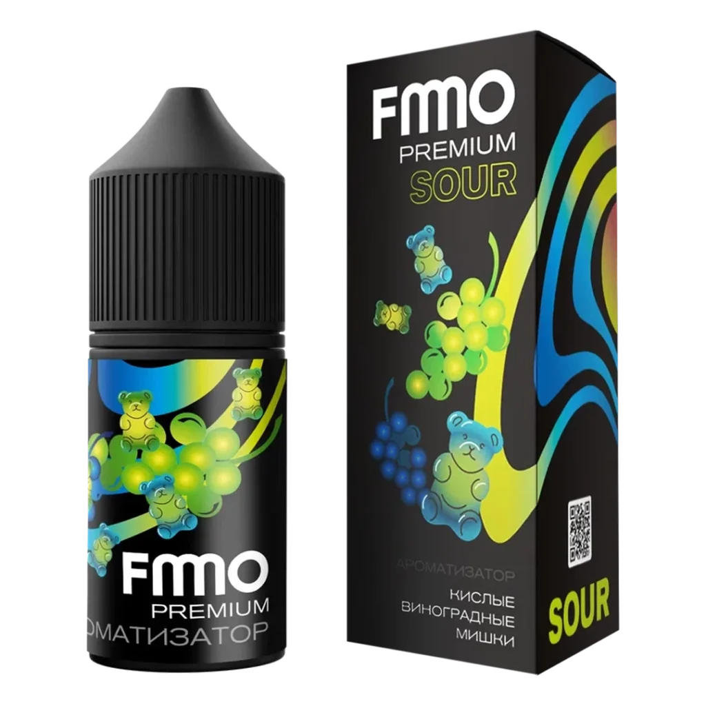 Аромамикс Fummo Aqua Sour Кислые Виноградные Мишки